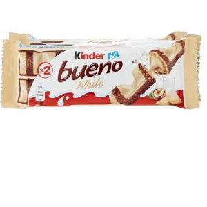 Merendina al cioccolato bueno white t3  117 gr
