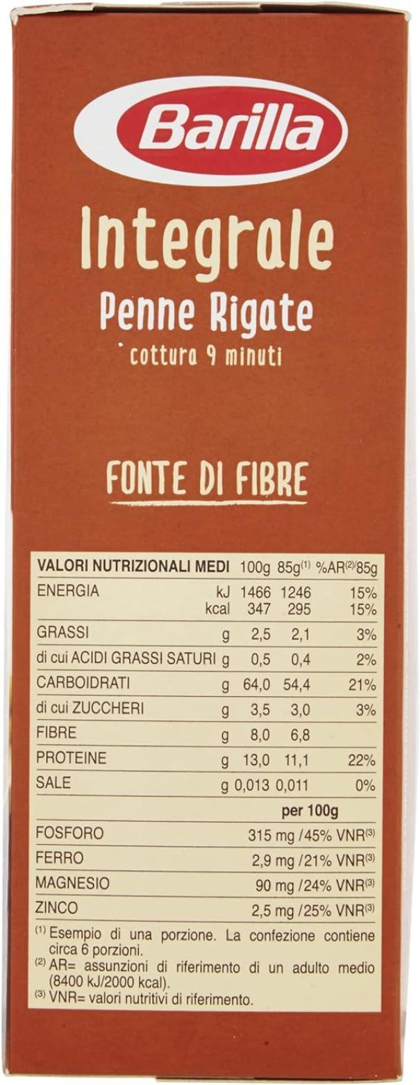 pasta-penne-rigate-integrali-barilla-500gr-3 barilla pasta penne rigate integrali barilla 500 gr - foto 3