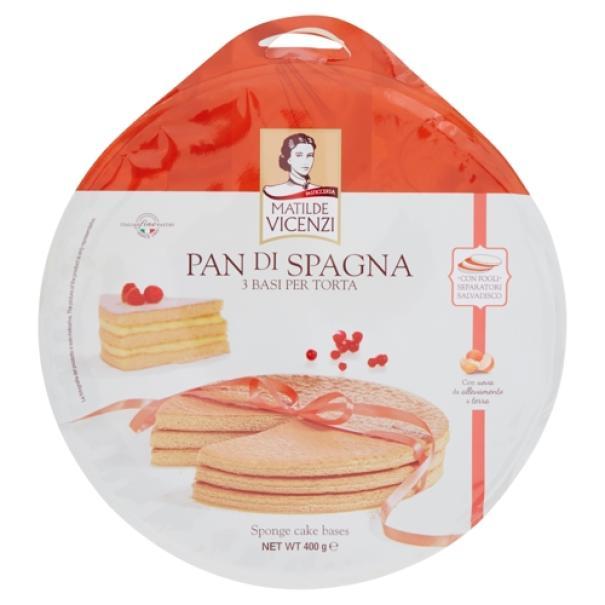 Il Pan di Spagna Tre Basi per Torta Matilde Vicenzi Il Pan di Spagna Tre Basi per Torta Matilde Vicenzi
