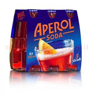 Aperitivo alcolico soda  6 x 12,5 cl