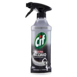 Detergente spray ultra acciaio con agenti lucidanti  500 ml