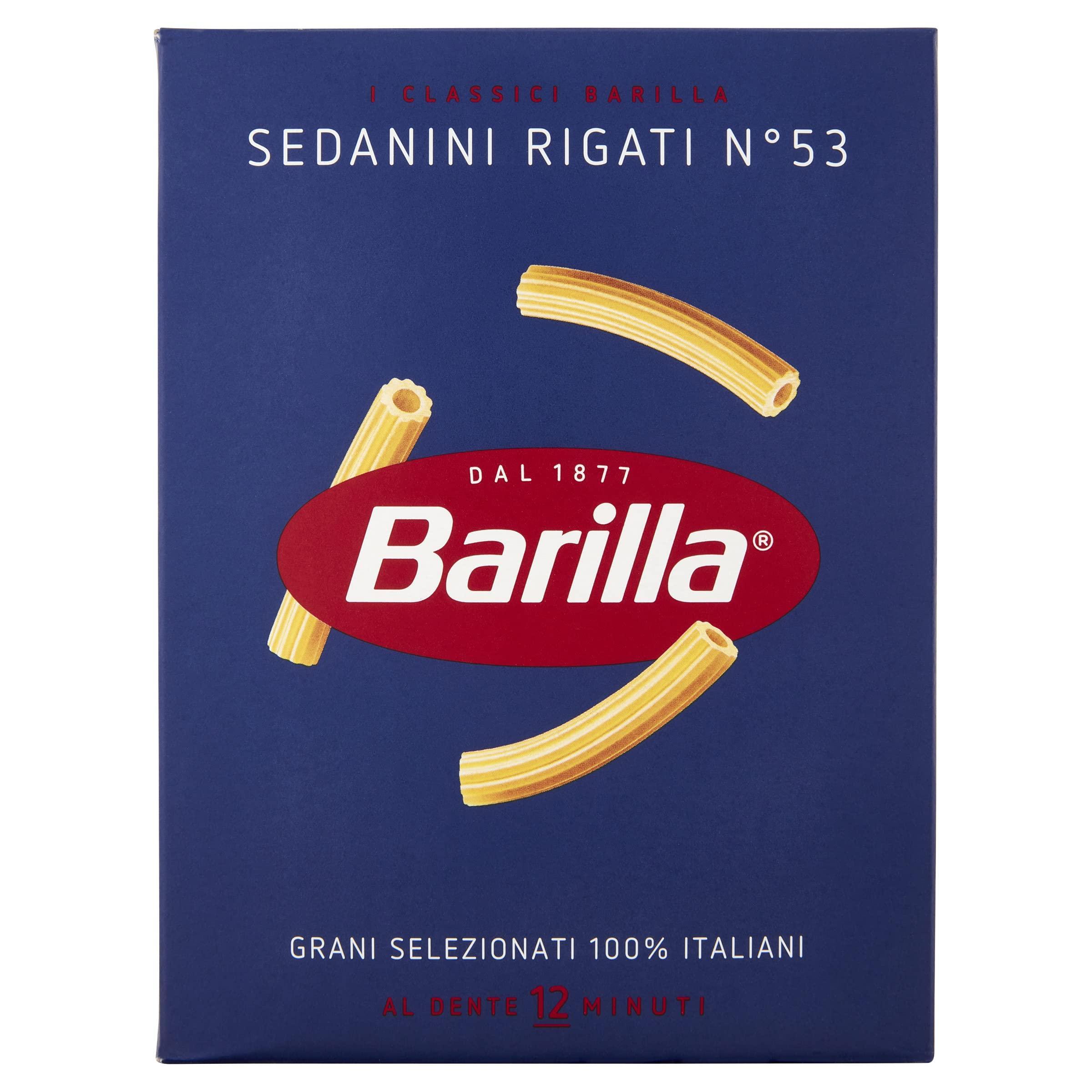 barilla pasta sedanini rigati barilla 500 gr - foto 1