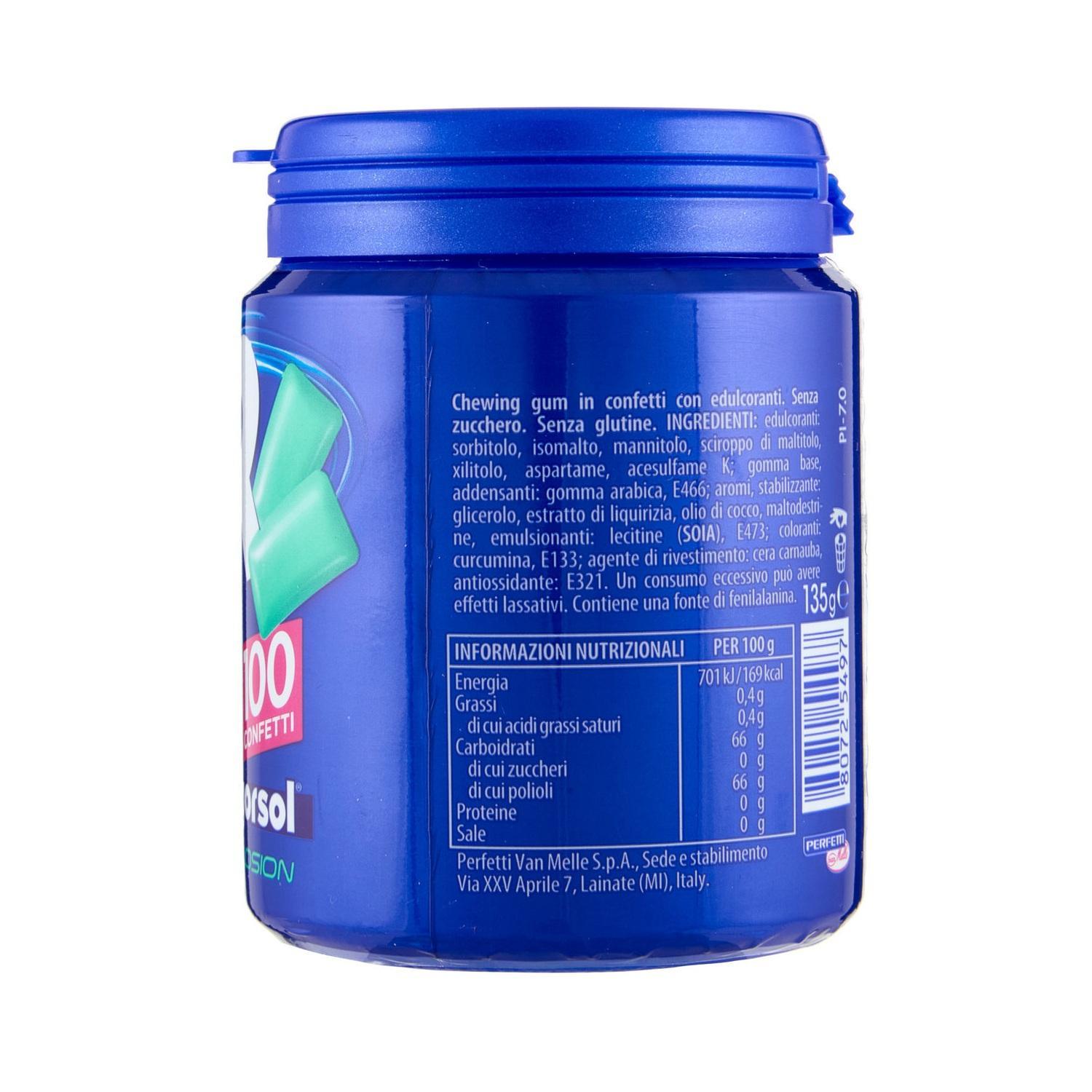 vigorsol gomme da masticare air action vigorsol senza zucchero barattolo 135g - foto 2 vigorsol gomme da masticare air action vigorsol senza zucchero barattolo 135g - foto 2