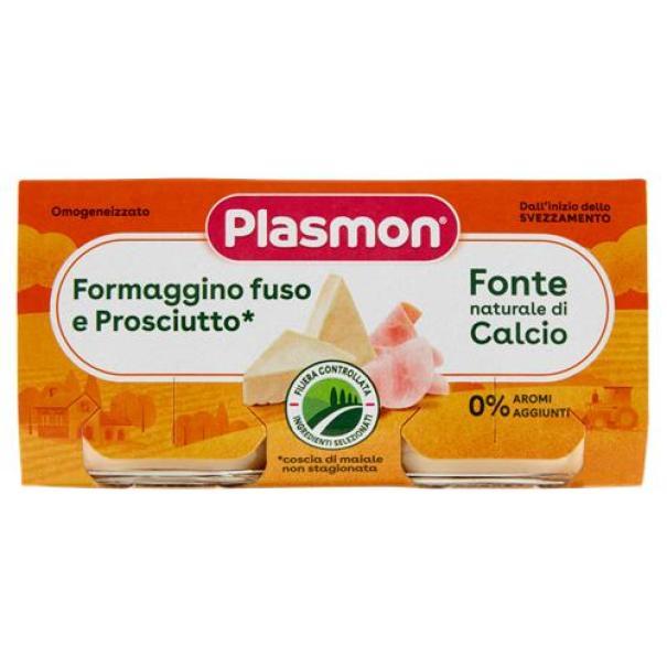 Omogeneizzato Formaggino e Prosciutto Plasmon 2 x 80 g Omogeneizzato Formaggino e Prosciutto Plasmon 2 x 80 g