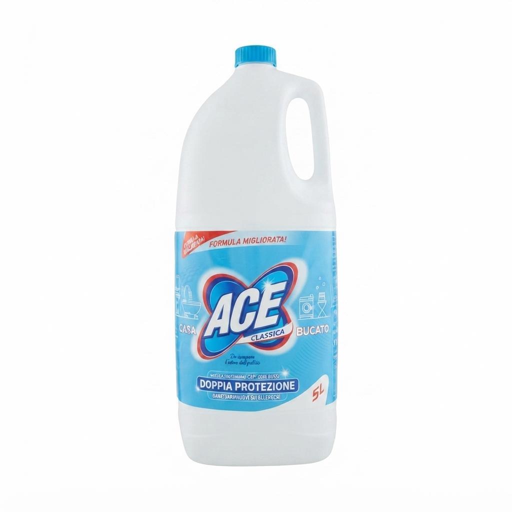 ace, candeggina, candeminniclassica, igienizzantecasa, sbiancantebucato, puliziacasa, disinfettante, spesaonline, 5 LT, ACE 5 LT, bonta, gusto candeggina classica igienizzante e sbiancante, qualita, dispensa, piacere, fragranza, prodotti ace, 5lt, benessere, 5 LT, ace, candeggina, classica, igiene, casa, pulizia, bucato, spesaonline, cura, ambiente ace candeggina classica ace 5lt - foto 1