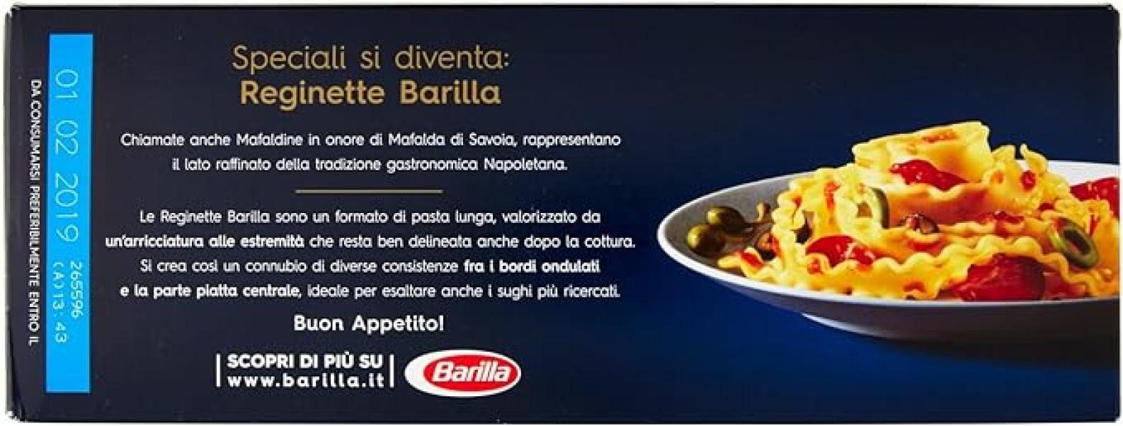 barilla pasta reginette napoletane barilla 500 gr - foto 3