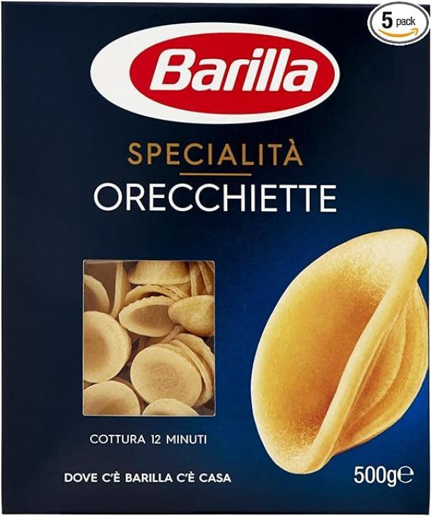 barilla pasta fresca orecchiette pugliesi barilla 500 gr - foto 1