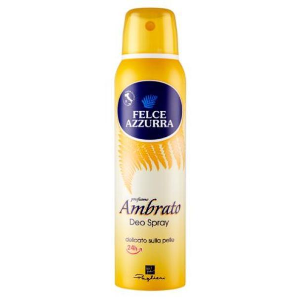 Deodorante Spray 24h Ambrato Felce Azzurra Deodorante Spray 24h Ambrato Felce Azzurra