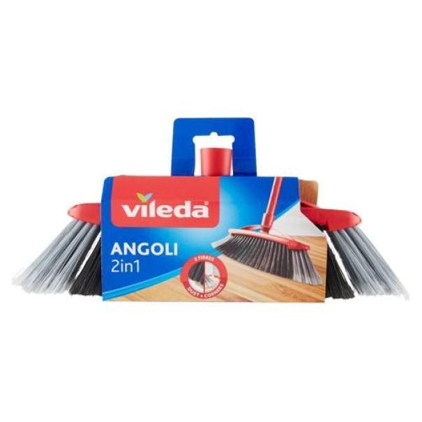 Scopa 2in1 Doppio Angolo senza Manico Vileda Scopa 2in1 Doppio Angolo senza Manico Vileda
