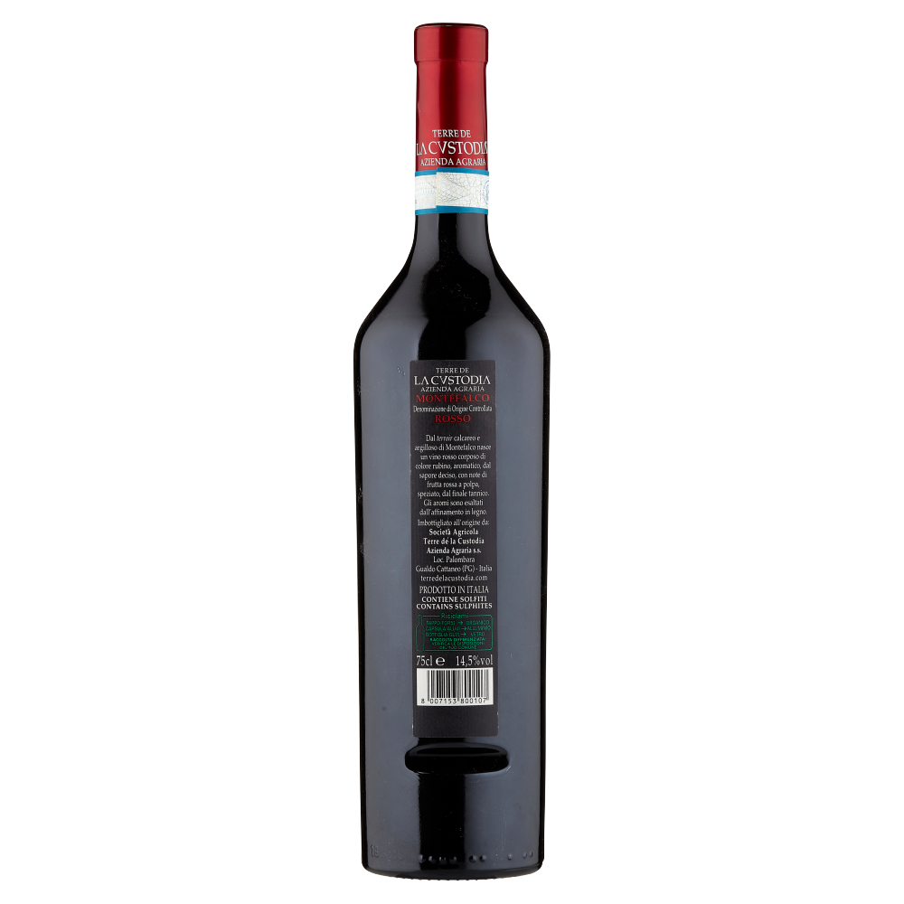terre de la custodia vino rosso montefalco doc terre de la custodia 75 cl. - foto 3