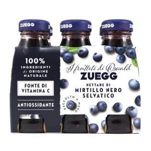 Succo al mirtillo nero  6 x 125 ml