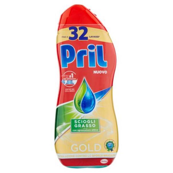 Detersivo Gel Lavastoviglie Gold Sciogligrasso Classico Pril Detersivo Gel Lavastoviglie Gold Sciogligrasso Classico Pril