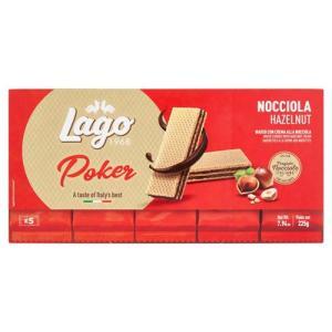 Wafer poker alla nocciola