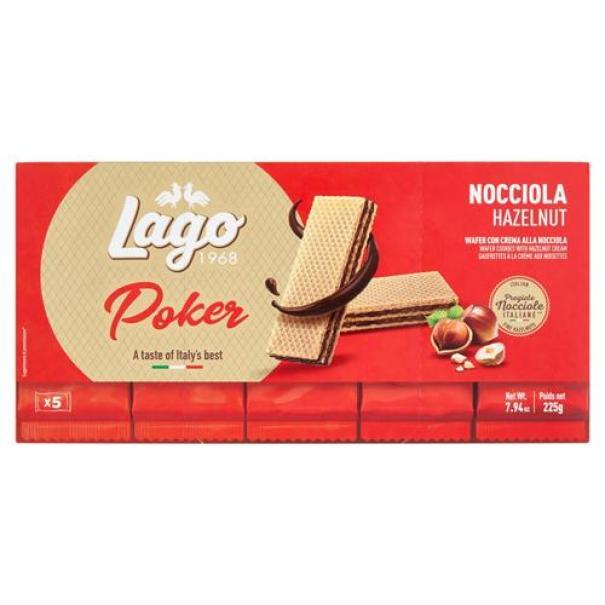 Wafer Poker alla Nocciola Lago