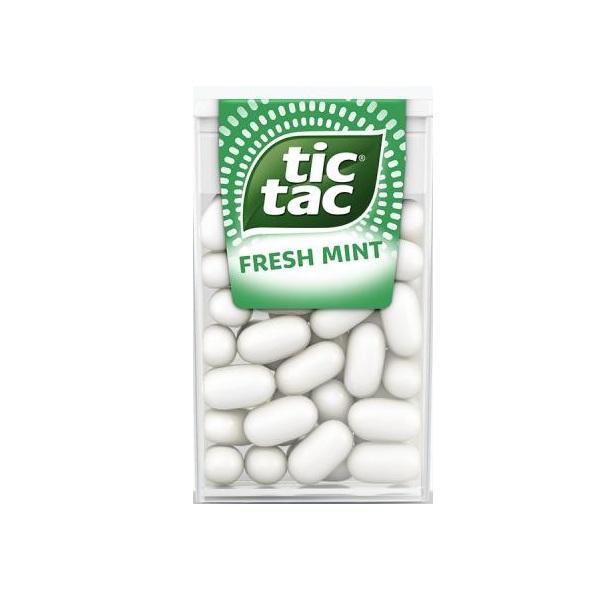 tic tac caramelle confetti alla menta tic tac 18g - foto 1 tic tac caramelle confetti alla menta tic tac 18g - foto 1