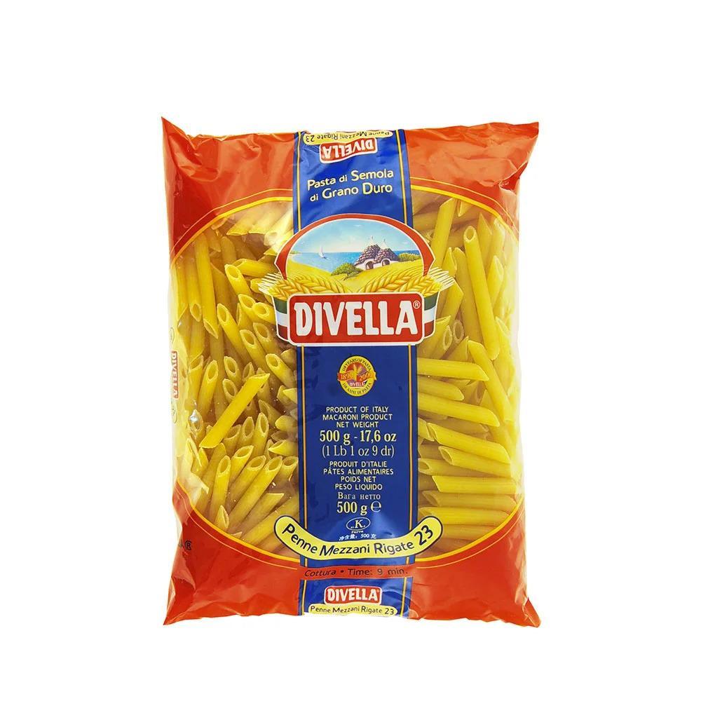 divella pasta penne mezzani rigate divella 500 gr - foto 1