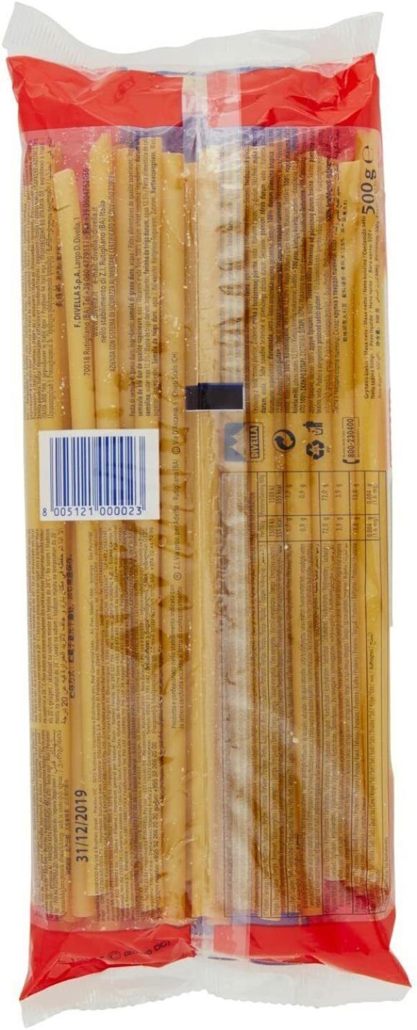 ziti-divella-500gr-2 divella pasta ziti divella 500 gr - foto 2