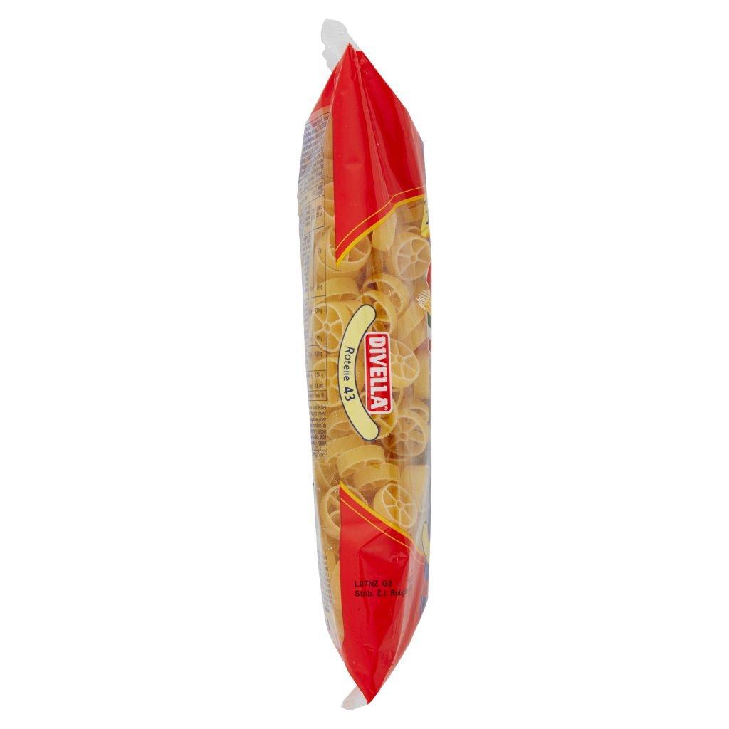 divella, rotelle, pasta, pastasecca, grano, trafilataalbronzo, cucinaitaliana, tradizioni, food, instafood, primo, gourmet, qualitu00e0, bontu00e0, 500 GR, 2 divella pasta rotelle divella 500 gr - foto 2