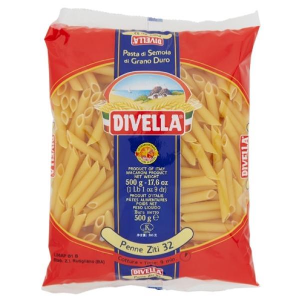 Penne Ziti n. 32 Divella 500 g Penne Ziti n. 32 Divella 500 g