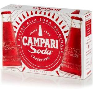 Aperitivo soda  5x9,8 cl