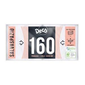 Tovaglioli di carta monovelo decò 160 pz