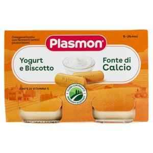 Omogeneizzato yogurt e biscotto  2 x 120 g