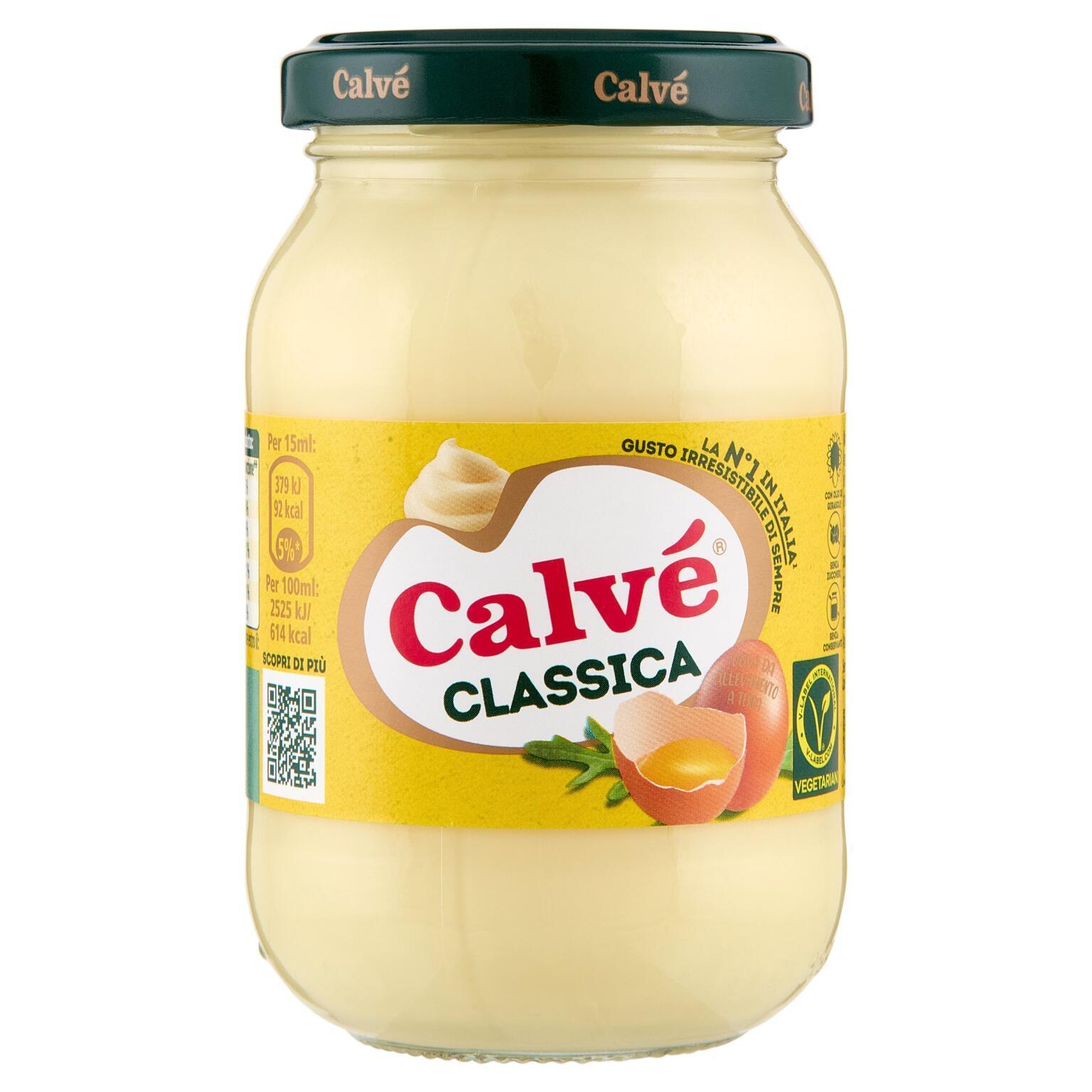 calve maionese classica calvé in vaso 225g - foto 1 calve maionese classica calvé in vaso 225g - foto 1