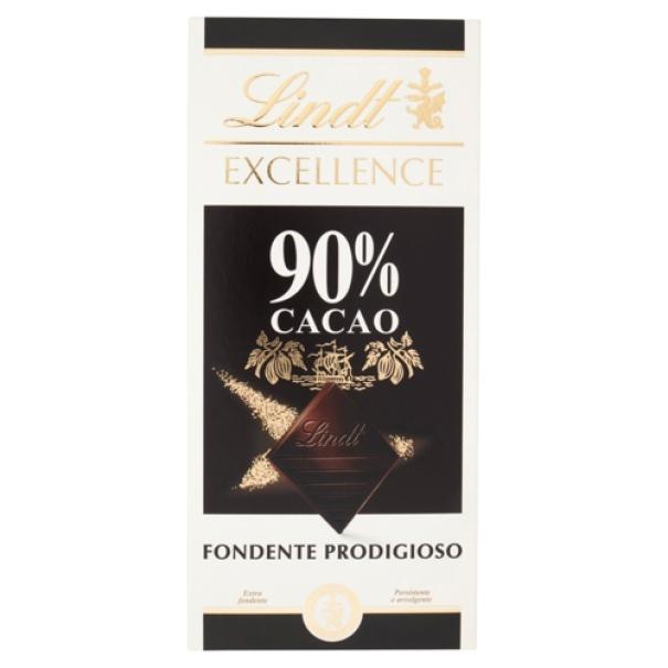 Excellence Tavoletta Cioccolato Fondente 90% Cacao Lindt