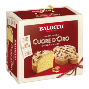 Colomba pasquale cuore d’oro senza canditi e uvetta  1kg.