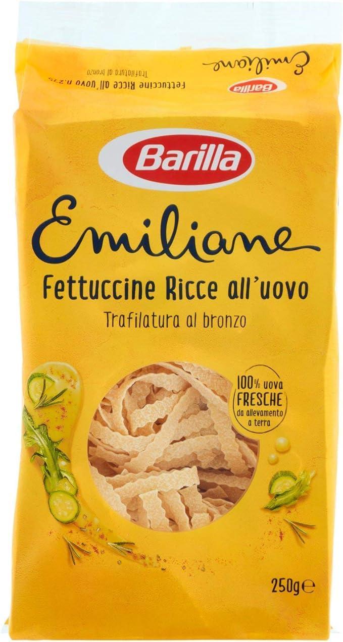 barilla pasta emiliane fettuccine ricce barilla 250 gr - foto 1