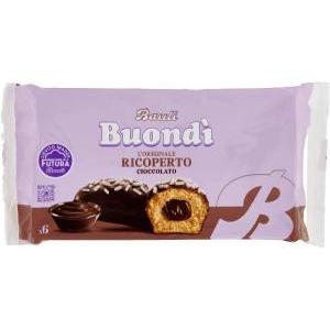 Buondì motta classico ricoperto al cioccolato 276 gr.