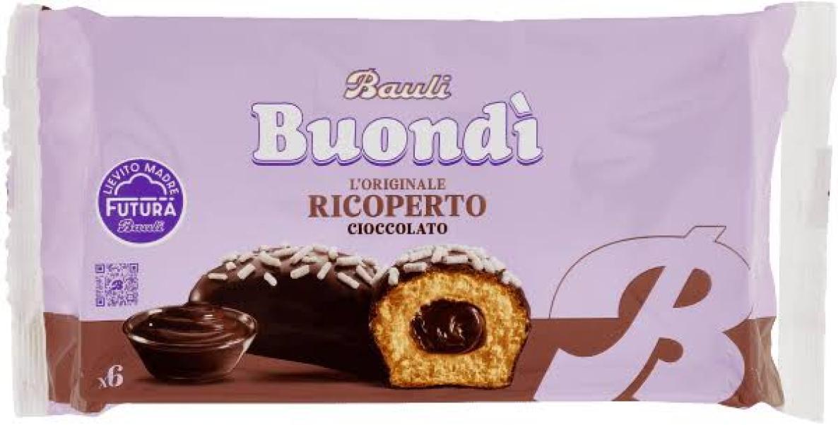bauli buondì motta classico ricoperto al cioccolato 276 gr. - foto 1