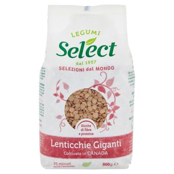 select lenticchie giganti select 800 gr. - foto 1