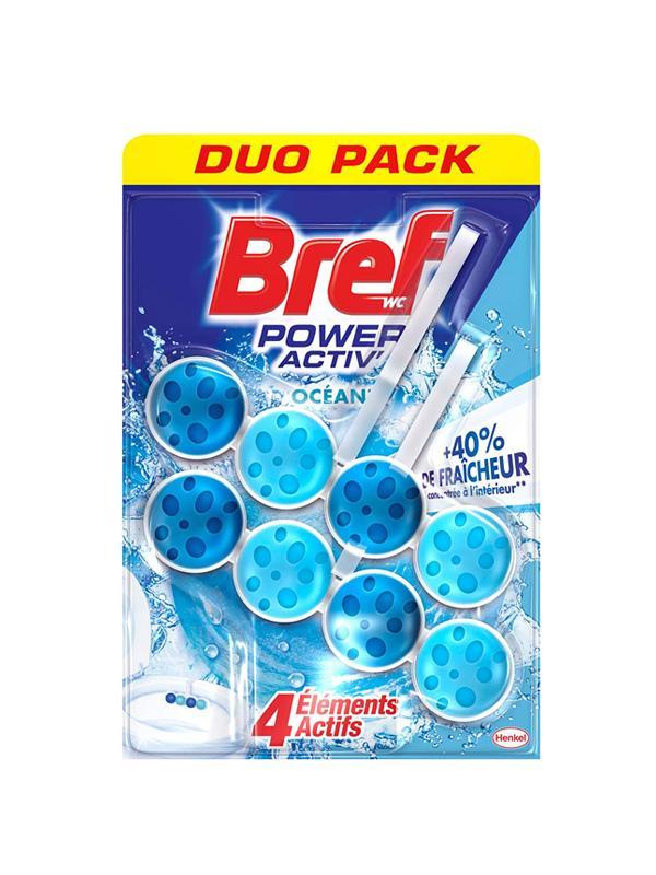 bref tavolette wc power attivo ocean / bosco 2x50 gr bref. - foto 1