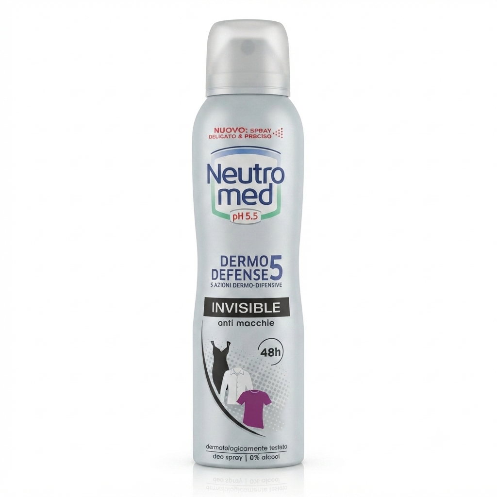 neutromed, deodorante, spray, invisible, curacorpo, igiene, detersivo, spesaonline, 150 ML, NEUTROMED 150 ML, bonta, efficacia, qualita, benessere, piacere, cura, prodotti neutromed, freschezza, 150 ML neutromed deodorante spray invisible 150 ml neutromed - foto 1