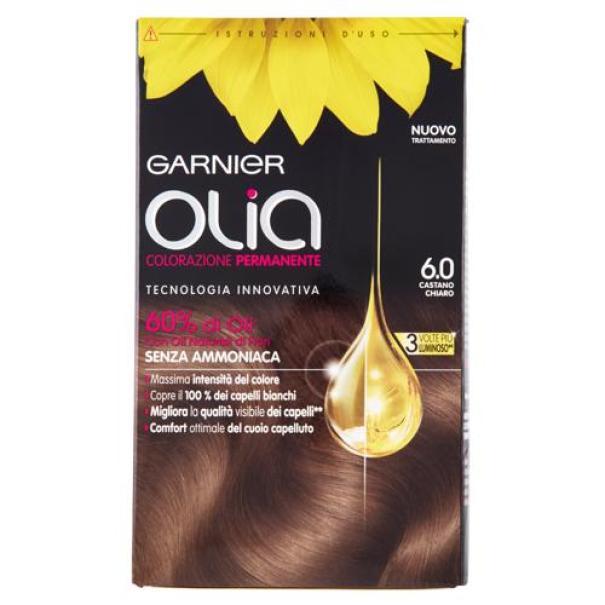 Tintura per Capelli Castano Chiaro 6.0 Olia Garnier 1 pz