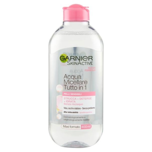 garnier acqua micellare tutto in 1 pelli sensibili garnier 400 ml - foto 1