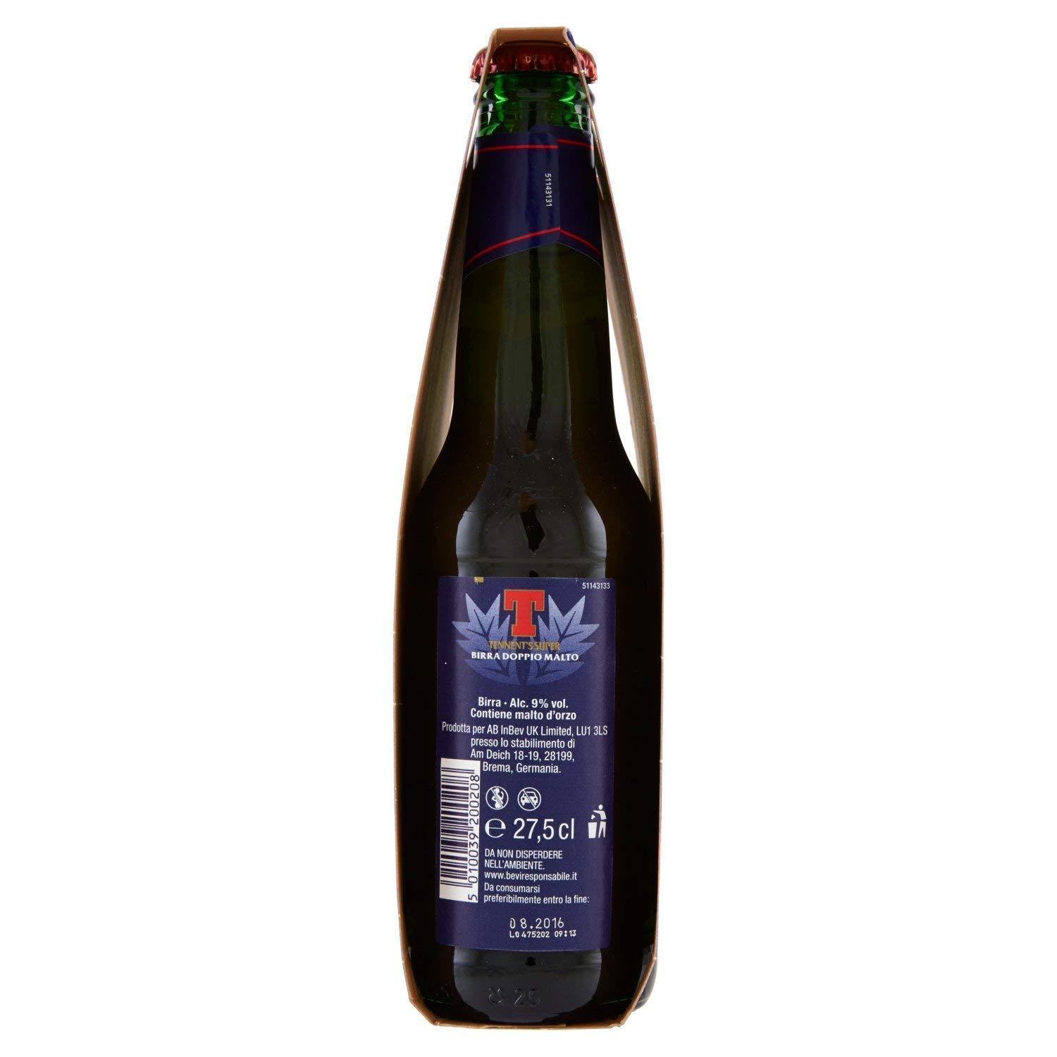 tennents, birra, lager, scozia, beer, drink, rinfrescante, pub, gourmet, qualitu00e0, bontu00e0, 3X27,5 CL, 2 tennent's birra tennent's lager 3x27,5 cl - foto 2