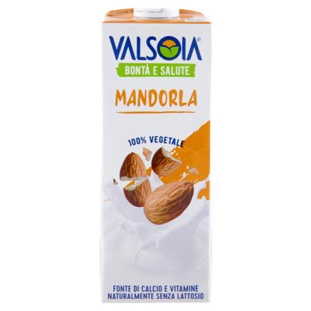 valsoia bevanda vegetale alla mandorla valsoia 1 lt. - foto 1
