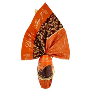 Uovo di pasqua noccionoir al cioccolato fondente con nocciole intere  320 gr.
