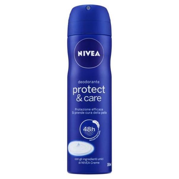 deodorante-spray-donna-protect-and-care-48h-nivea-150-ml deodorante-spray-donna-protect-and-care-48h-nivea-150-ml