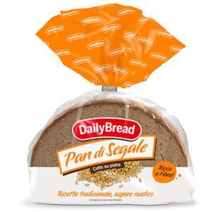 Pane di segale integrale a fette daily bread 500 gr