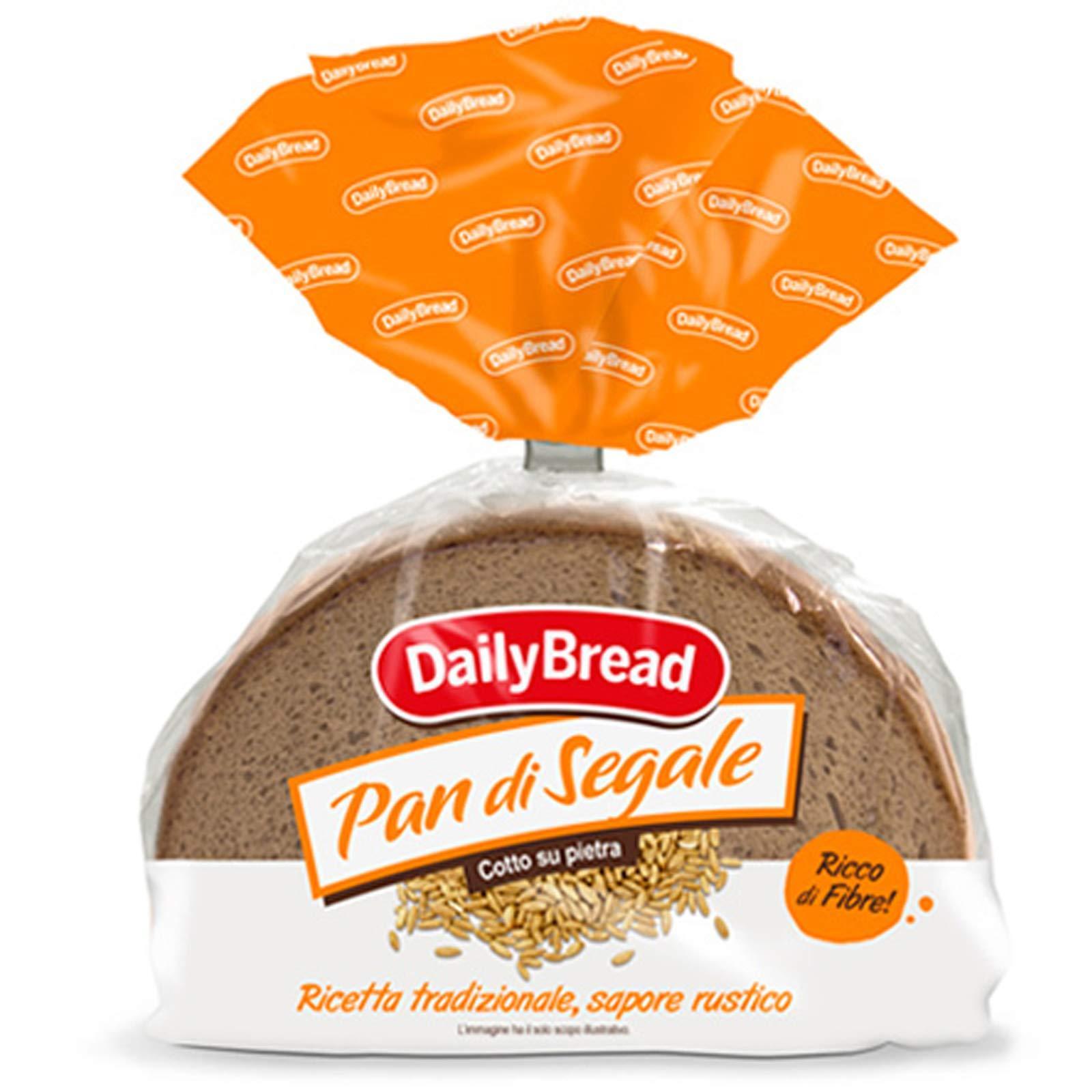 dailybread pane di segale integrale a fette daily bread 500 gr - foto 1