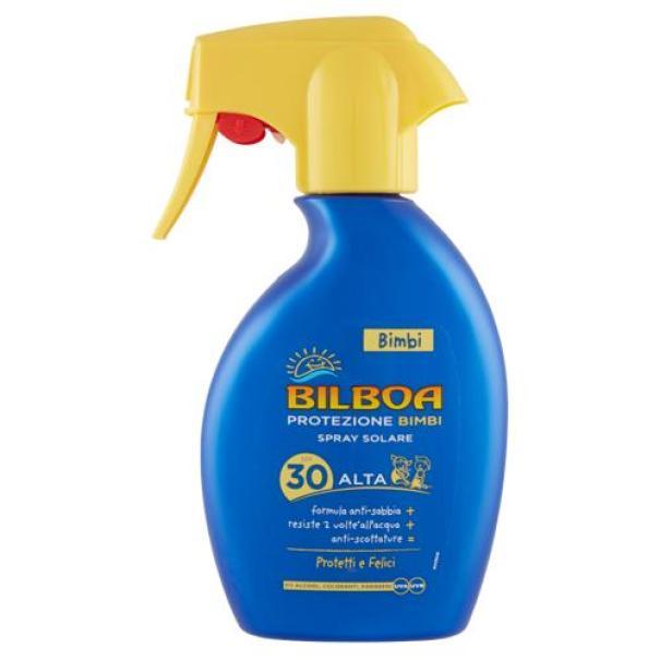 Latte Solare Spray Trigger Bimbi SPF 30 Bilboa Latte Solare Spray Trigger Bimbi SPF 30 Bilboa