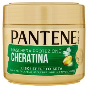 Maschera per capelli lisci effetto seta protezione cheratina pro-v  300 ml