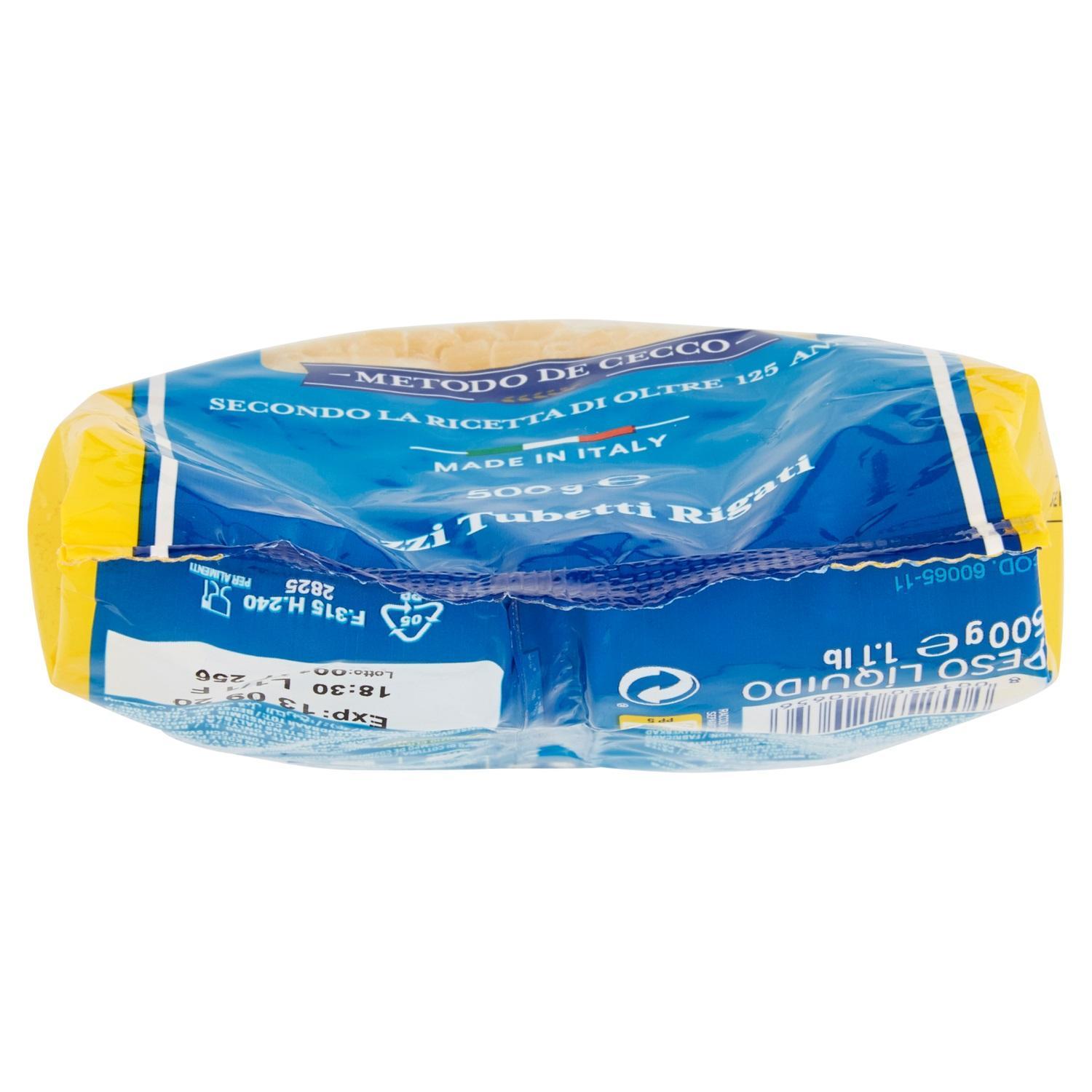 pasta-mezzi-tubetti-rigati-de-cecco-500gr-5 de cecco pasta mezzi tubetti rigati de cecco 500 gr - foto 4
