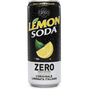 Bibita analcolica gassata al limone senza zuccheri  zero 33 cl.