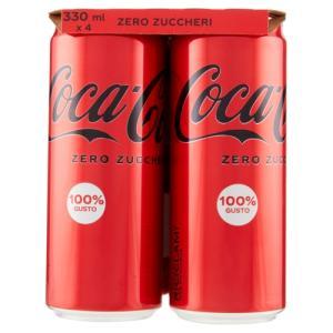 Zero zuccheri in lattina coca-cola