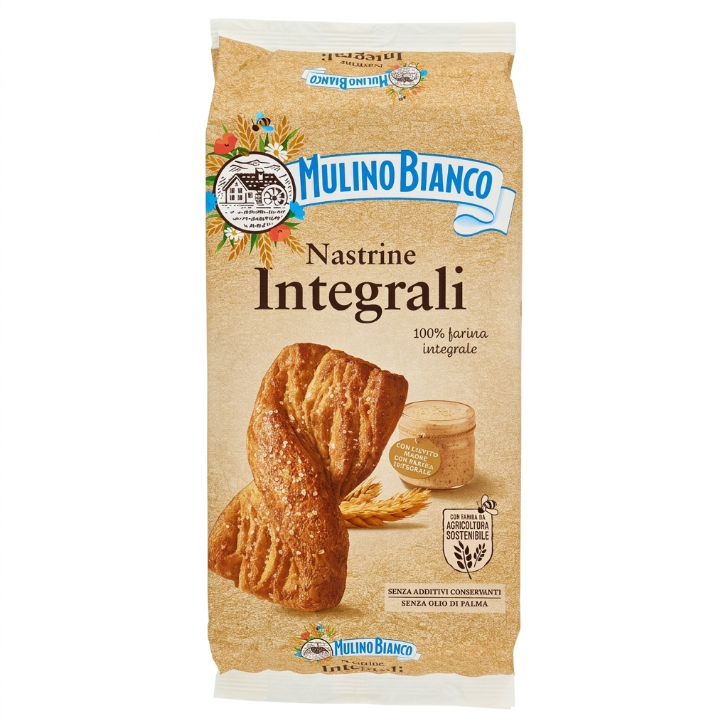 mulino bianco nastrine integrali mulino bianco 240 gr. - foto 1