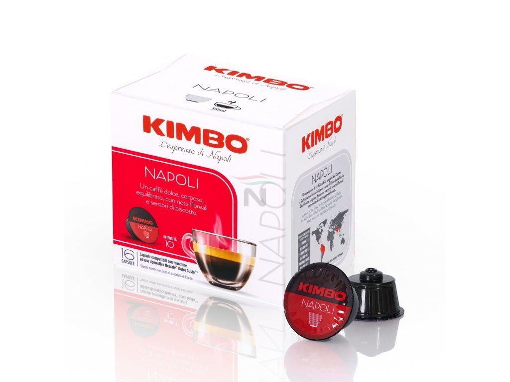 kimbo caffè capsule dolce gusto napoli kimbo 16 x 7 gr - foto 3
